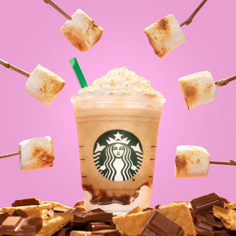 Skip out on the campfire building and sip on a S'mores Frappuccino instead.