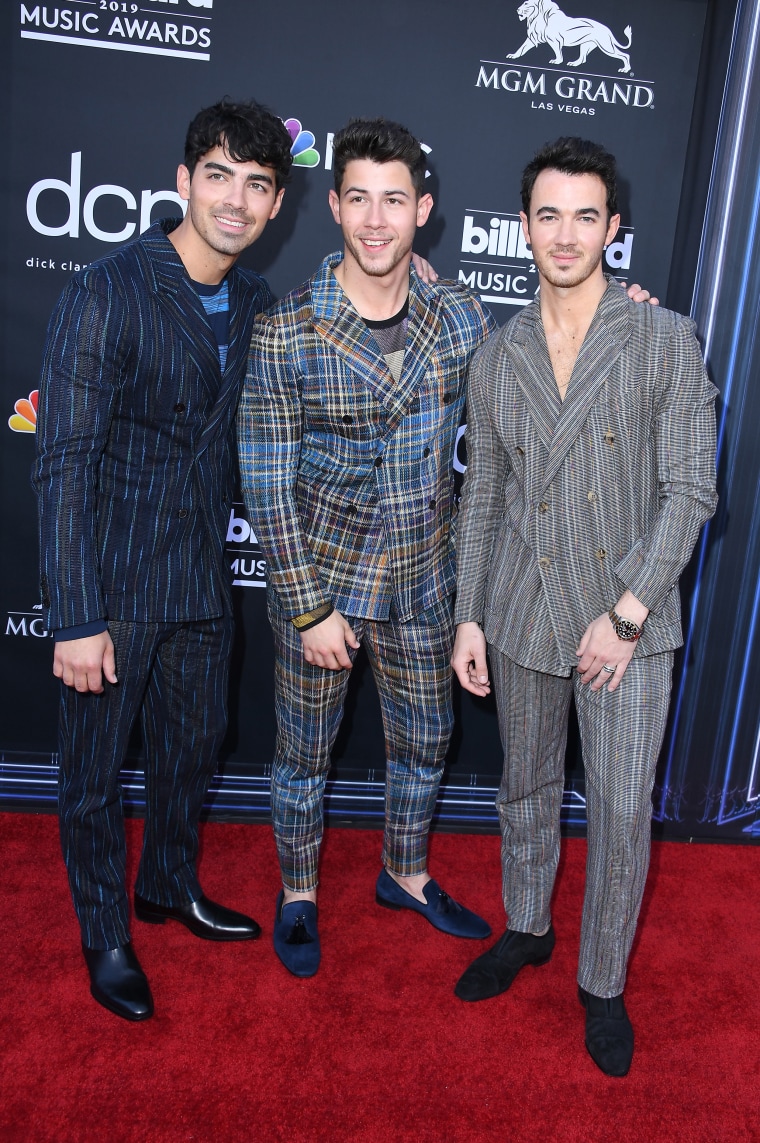 Joe Jonas, Nick Jonas, and Kevin Jonas