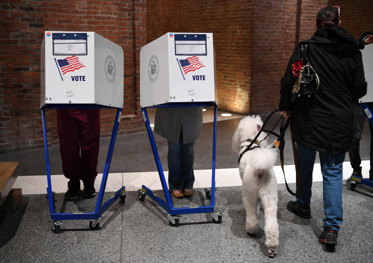 Image: US-VOTE-ELECTIONS-BROOKLYN-NY