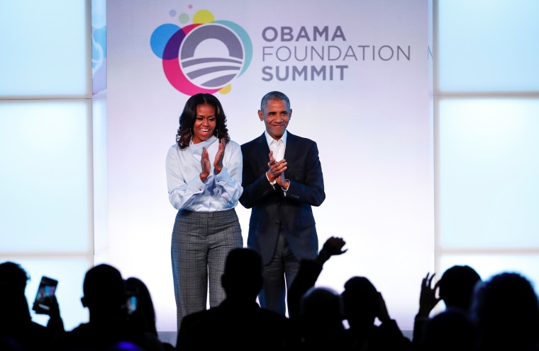 Image: Barack and Michelle Obama