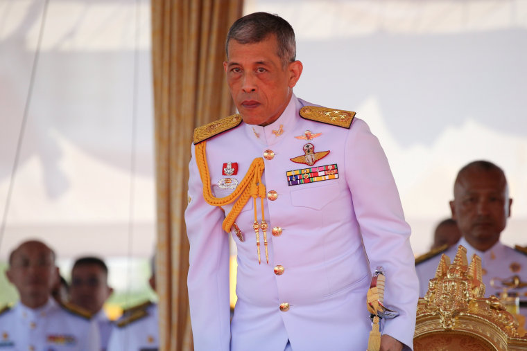Image: Thailand's King Maha Vajiralongkorn in 2018