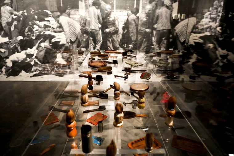 Image: New York City's Museum Of Jewish Heritage Holds Press Preview For New Auschwitz Exhibition