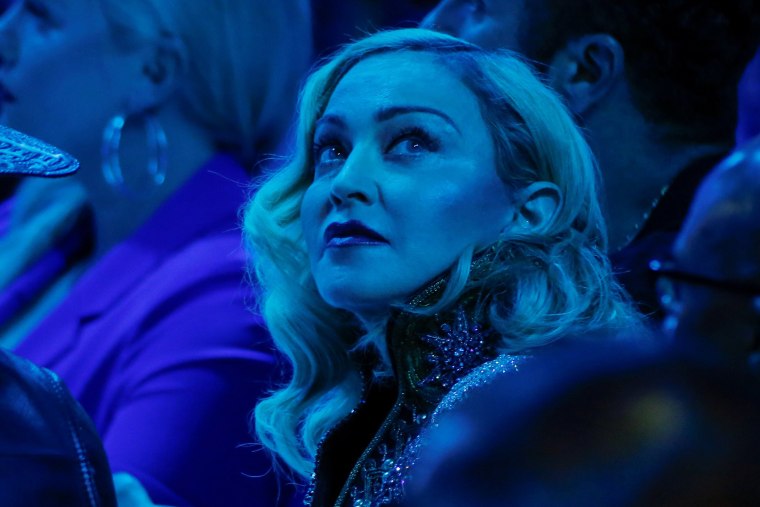 Image:  Madonna attends the 30th annual GLAAD awards ceremony in New York City, New York