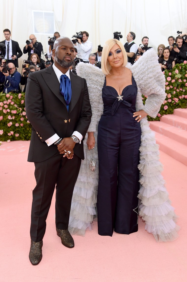 Kris Jenner 2019 Met Gala, Met Gala red carpet, Corey Gamble, Kris Jenner boyfriend