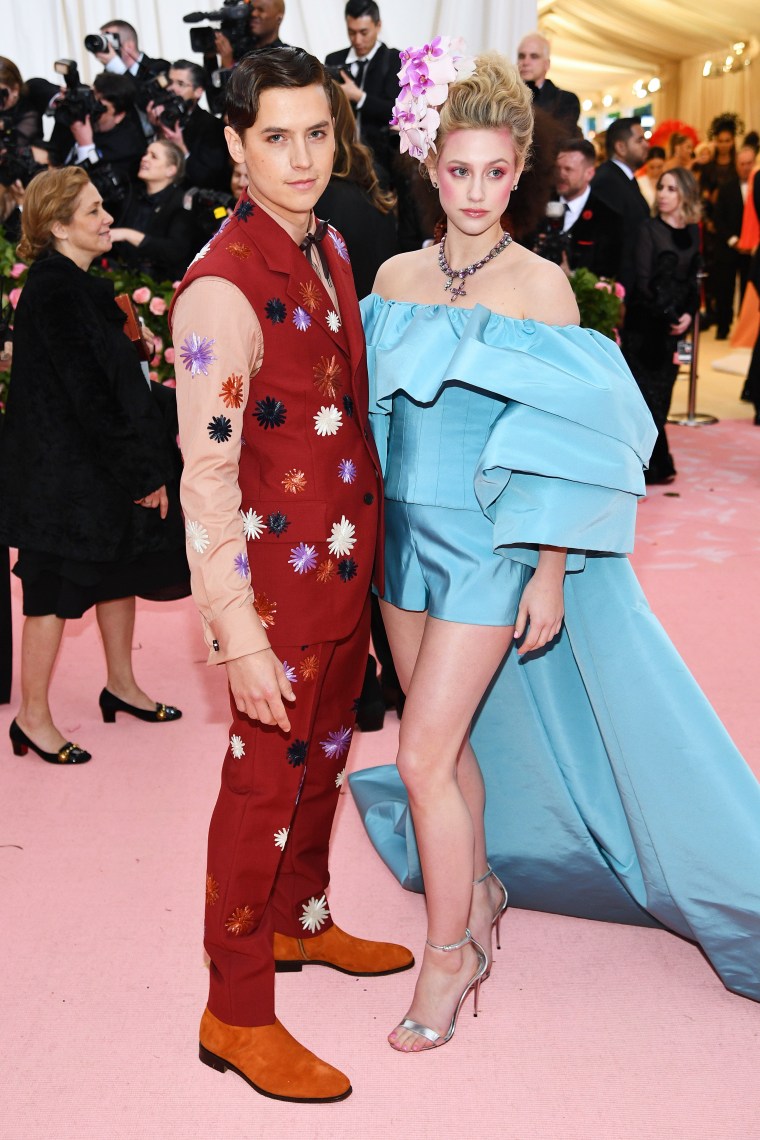 Cole Sprouse and Lili Reinhart 2019 Met Gala, Cole Sprouse and Lili Reinhart, Riverdale TV show