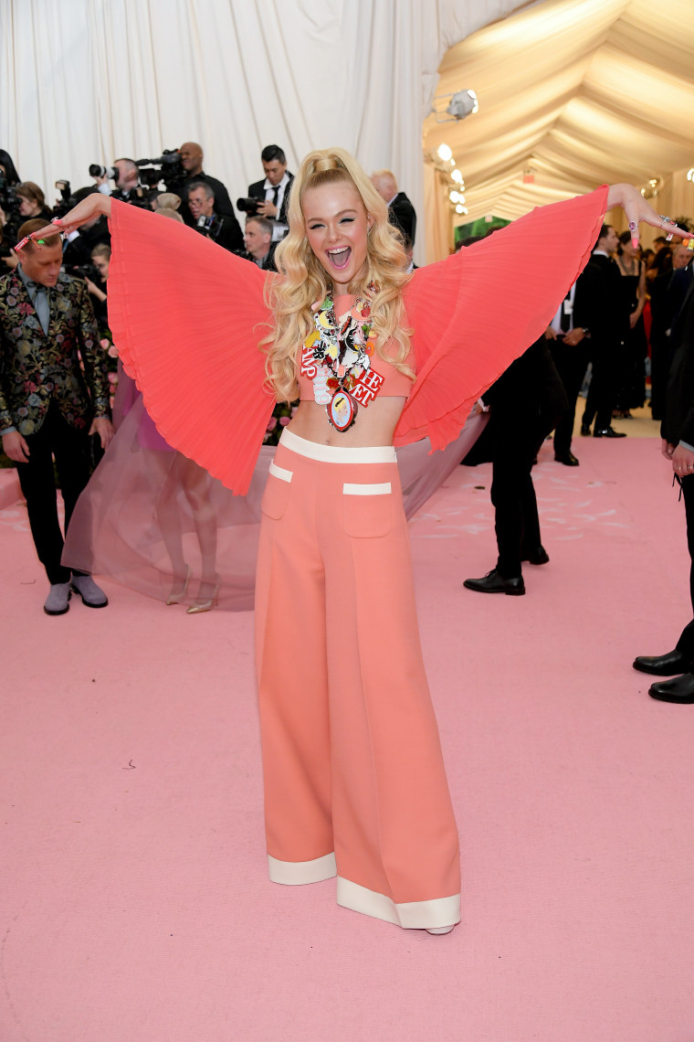 Elle Fanning 2019 Met Gala, Met Gala red carpet