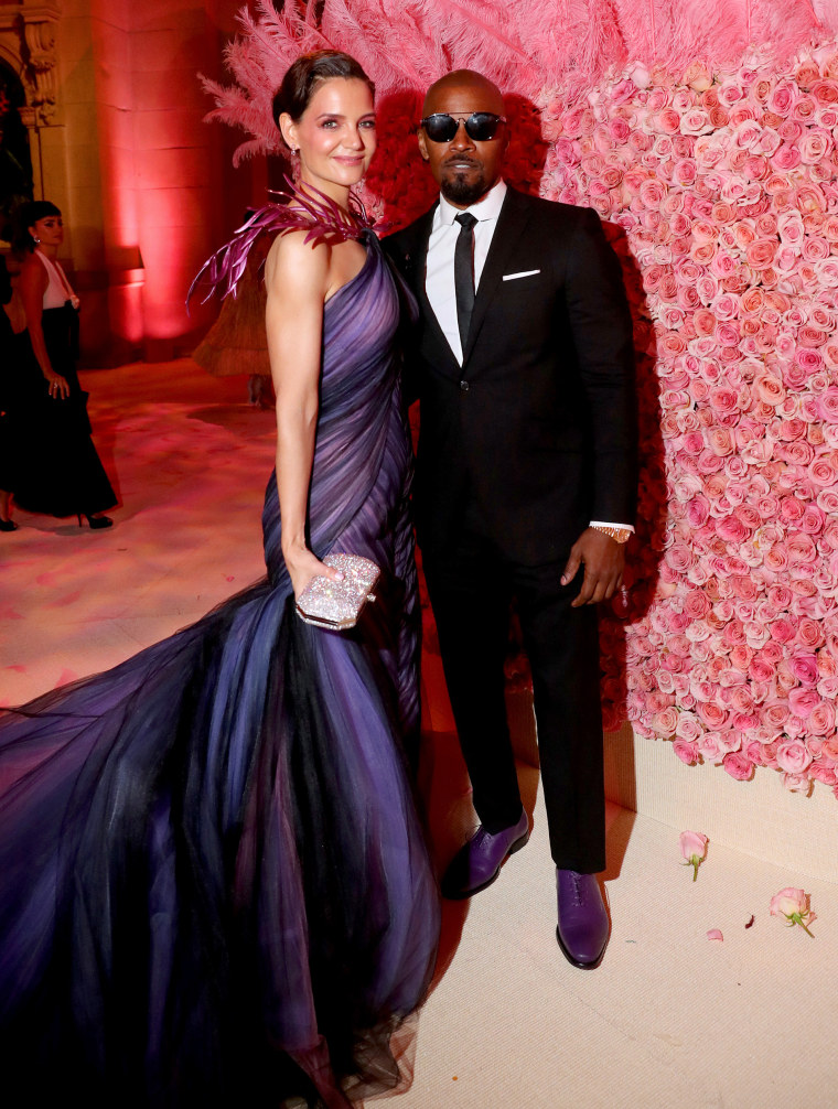 Katie Holmes and Jamie Foxx