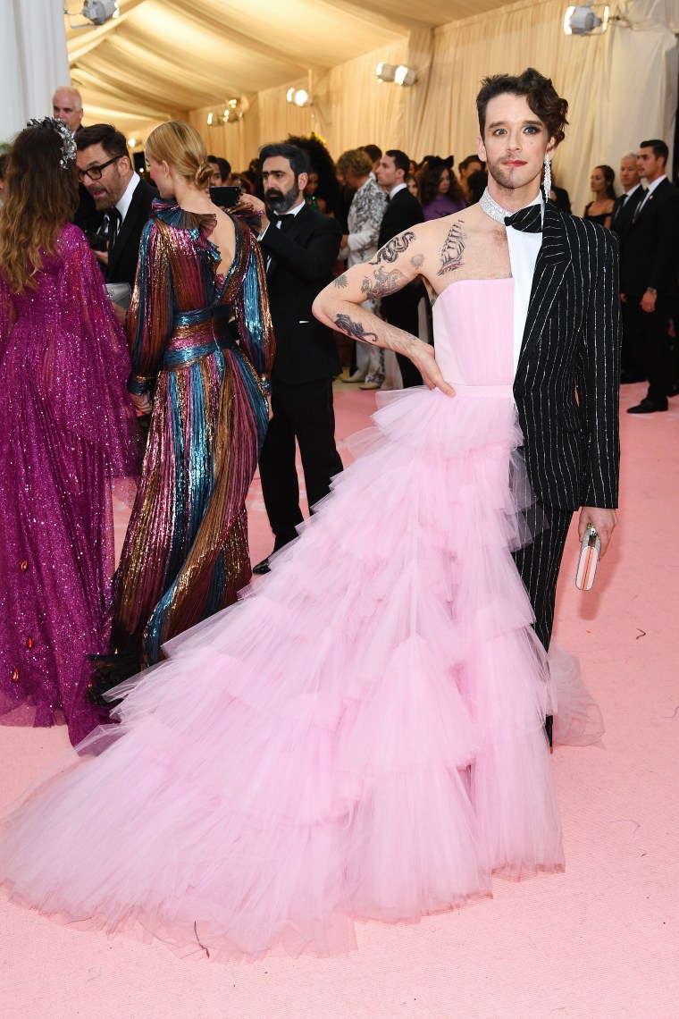 Michael Urie Met Gala red carpet, Met Gala 2019, Met Gala theme camp