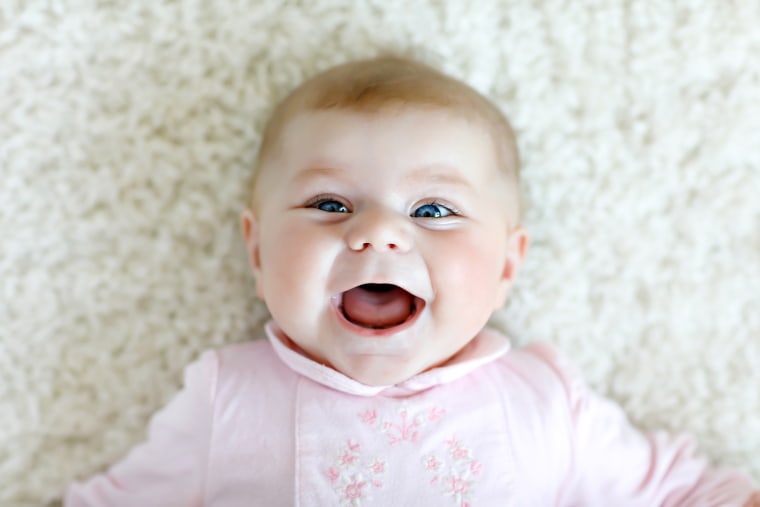 When do babies start smiling?