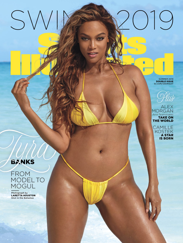 Tyra Banks returns to SI Swimsuit cover