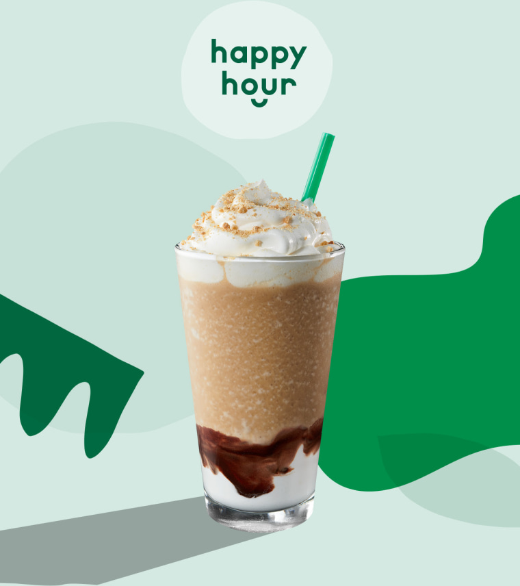 Starbucks happy deals hour today