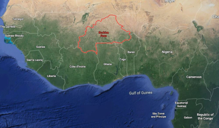 image: Map of Burkina Faso
