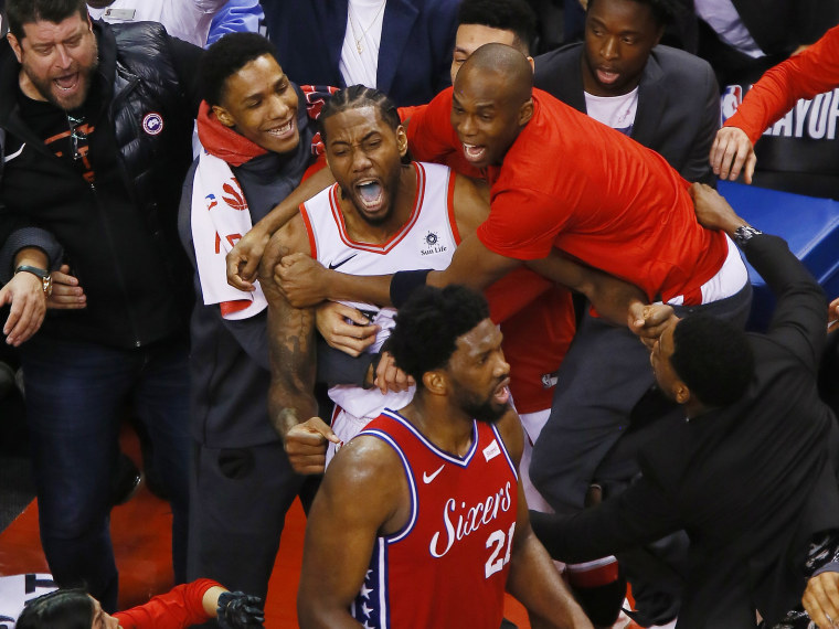 Image: NBA: Playoffs-Philadelphia 76ers at Toronto Raptors