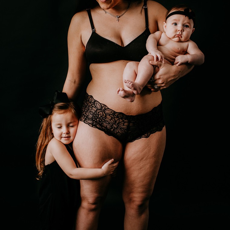 Mom's Postpartum Body Photo