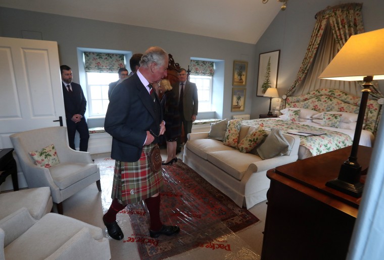 Prince Charles opening up a bed and breakfast