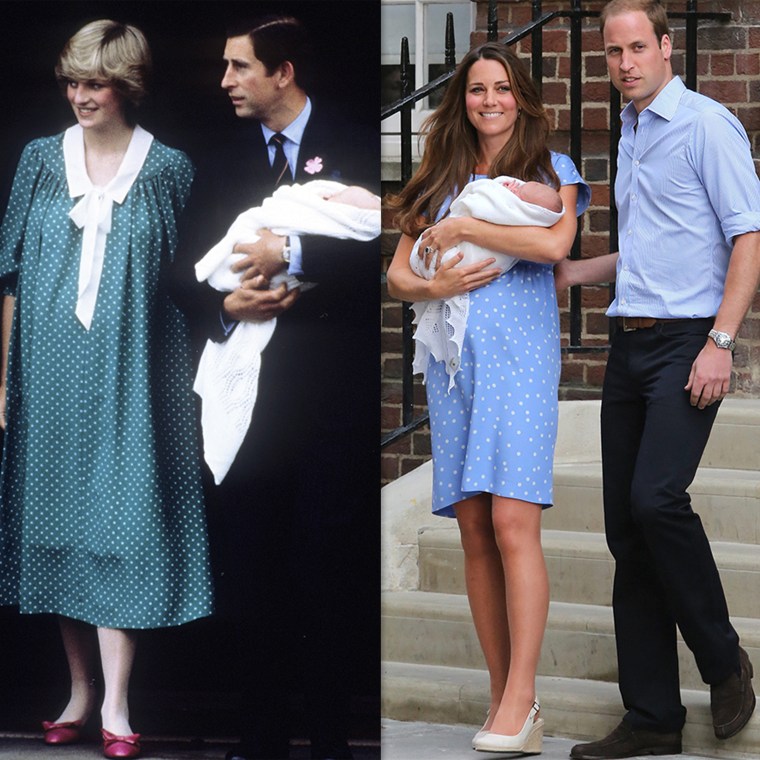 Duchess Kate channels Diana in polka-dot dress