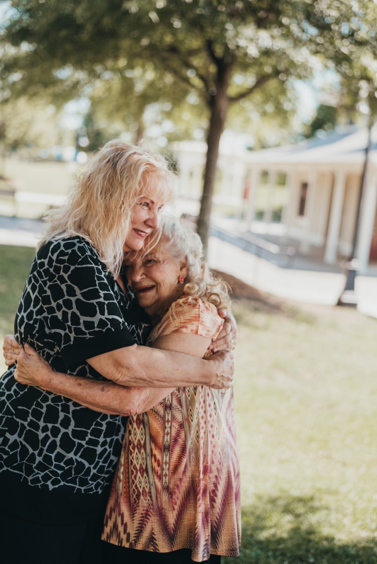 Grandma-Daughter Reunion