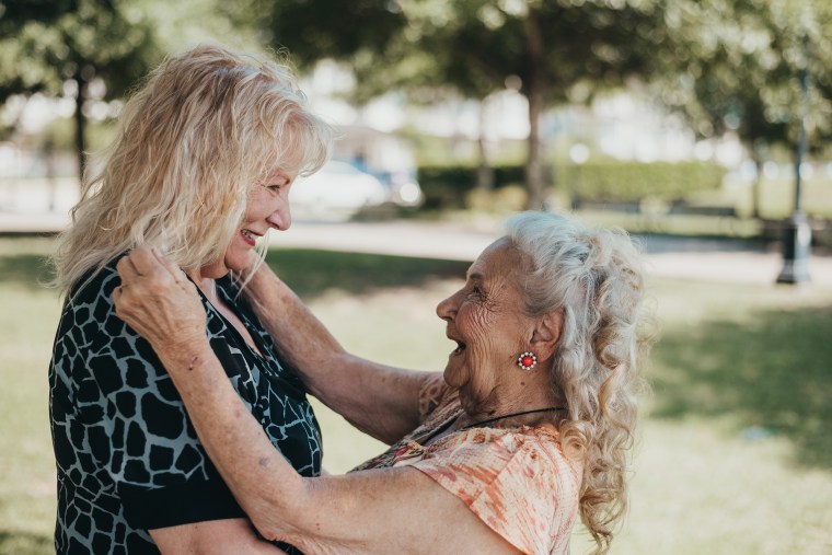 Grandma-Daughter Reunion