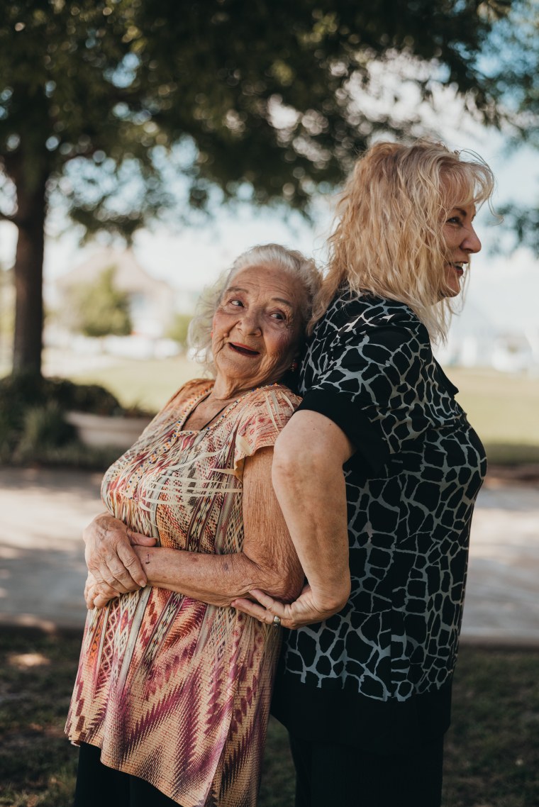 Grandma-Daughter Reunion