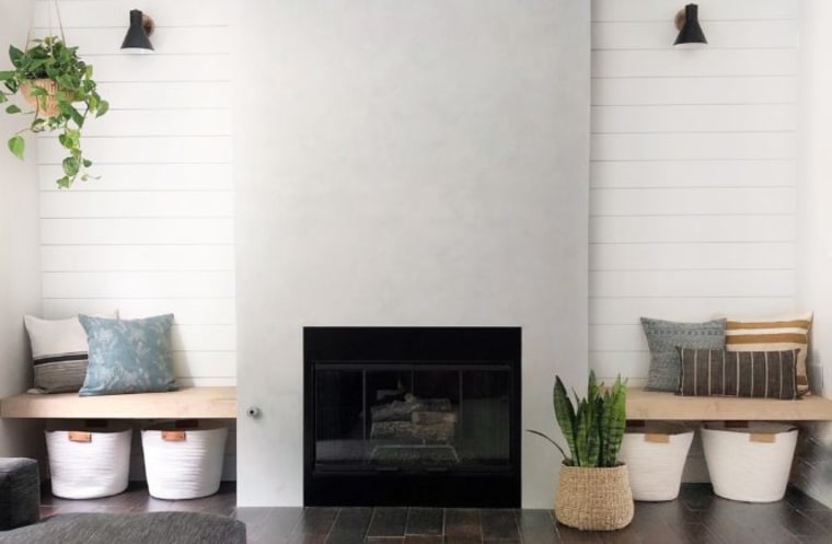 Fireplace makeover