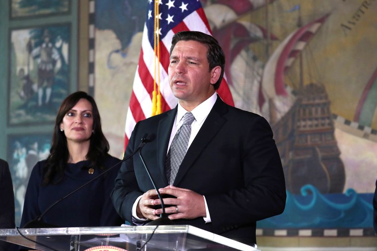 Image: Newly Sworn-In Florida Governor Ron DeSantis Makes Announcement Regarding Florida Supreme Court In Miami