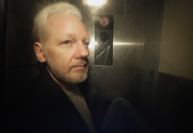 Image: WikiLeaks founder Julian Assange is taken from court in London