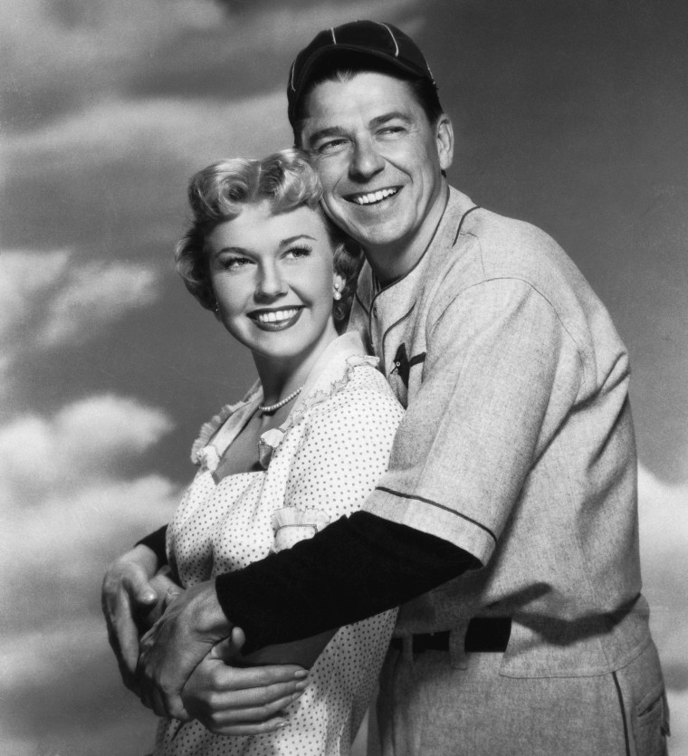 Ronald Reagan And Doris Day/Publ Handout