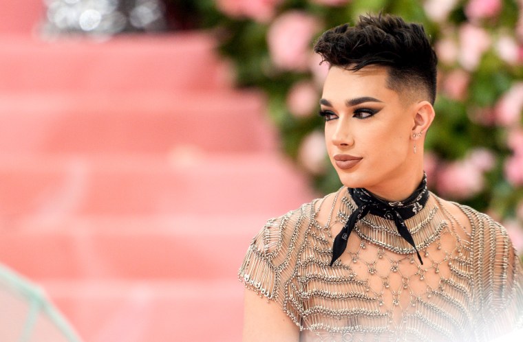 Image: James Charles attends the Met Gala Celebrating "Camp: Notes on Fashion" at the Metropolitan Museum of Art in New York on May 6, 2019.