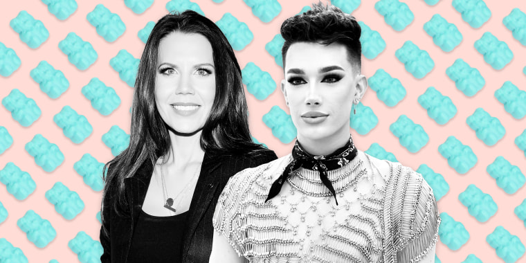 Image: YouTube beauty gurus Tati Westbrook and James Charles are tangled in scandal over gummy vitamins that is leaving the community shook.