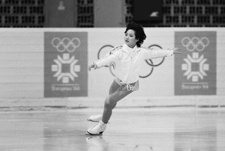 Tiffany Chin practices  in Sarajevo