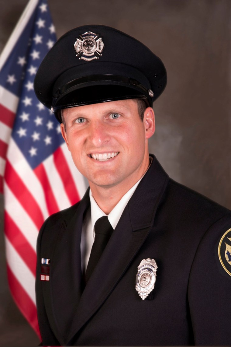 Image: Appleton Firefight Mitch Lundgaard was shot and killed while responding to an emergency call.