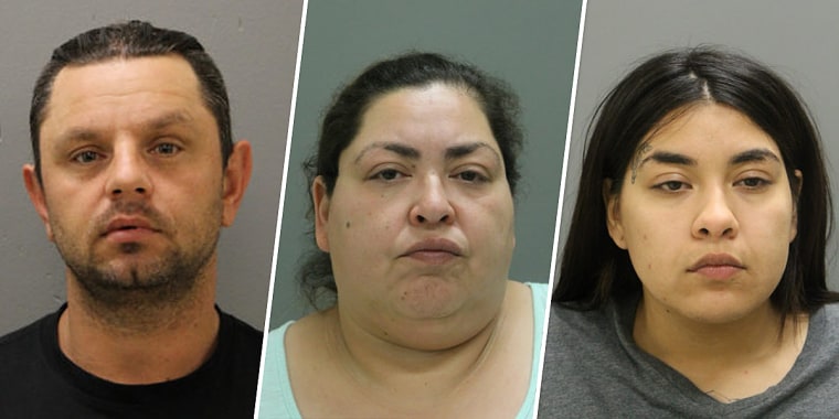 Piotr Bobak, 40, Clarisa Figueroa, 46, and Desiree Figueroa, 24.