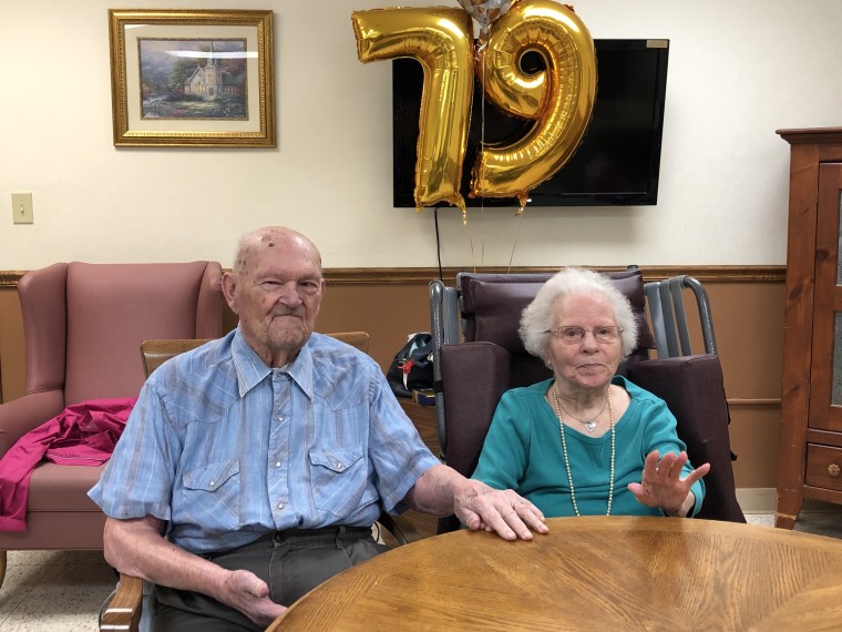 The Peters at their 79th Wedding Anniversary celebration on Saturday, May 18.