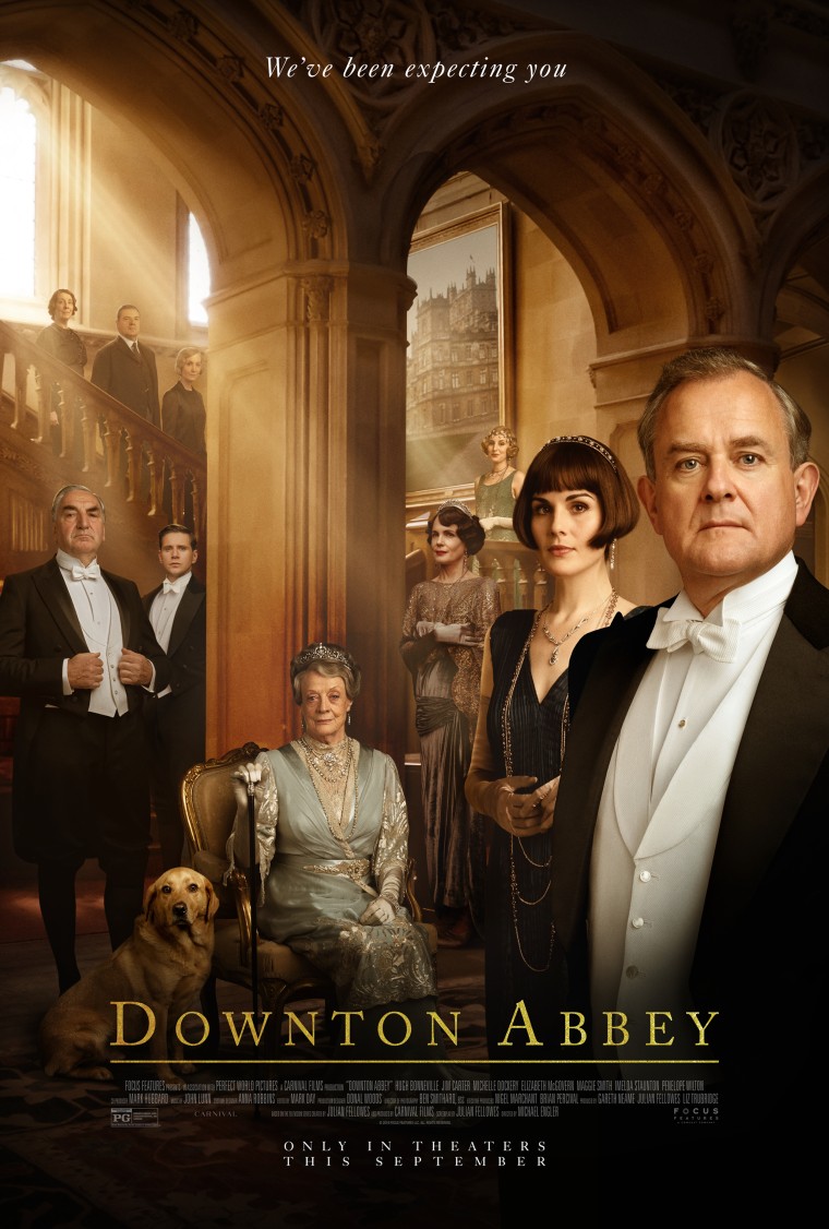 The "Downton Abbey" movie brings back Laura Carmichael as Lady Hexham, Maggie Smith as the Dowager Countess of Grantham, Hugh Bonneville as Lord Grantham, Allen Leech as Tom Branson and Elizabeth McGovern as Lady Grantham.