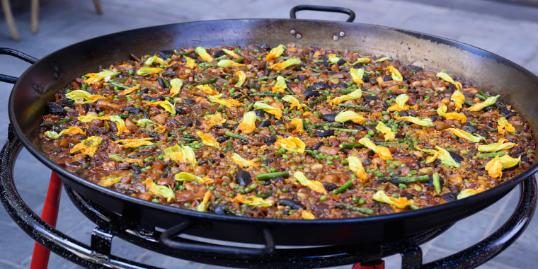 Jose Andres' Vegetable Paella
