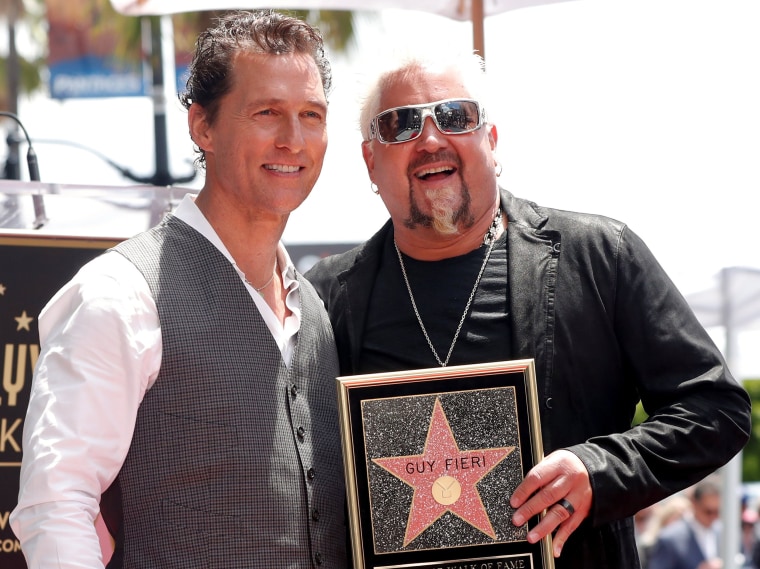 Image: Restaurateur Guy Fieri is honored with a star on Walk of Fame