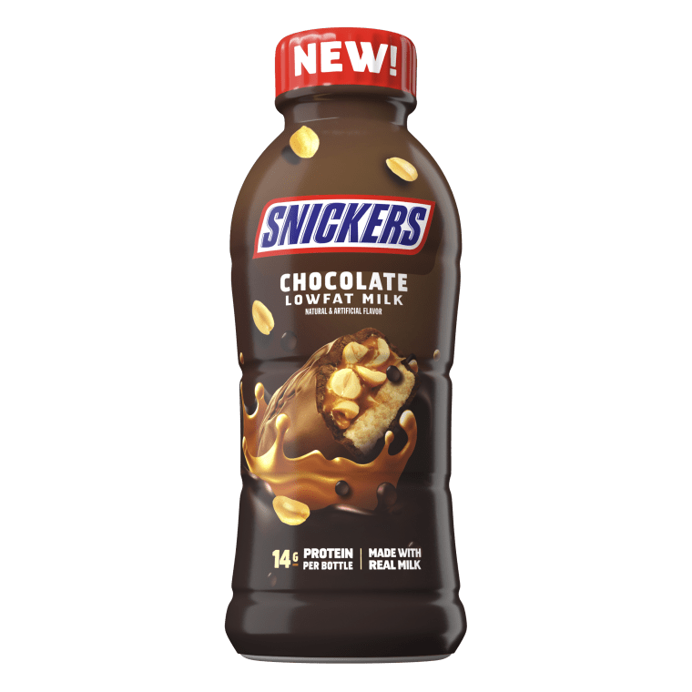 Snickers new milk tastes like nuts, caramel and chocolate.