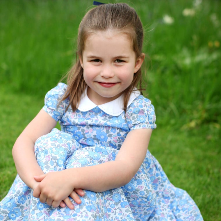 Image: Britain's Princess Charlotte poses ahead of fourth birthday in London