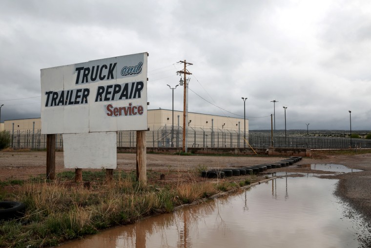 Image: The Cibola Detention Center in Milan, New Mexico.