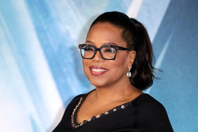 Oprah Winfrey attends the European Premiere of 'A Wrinkle In Time' in London on March 13, 2018.