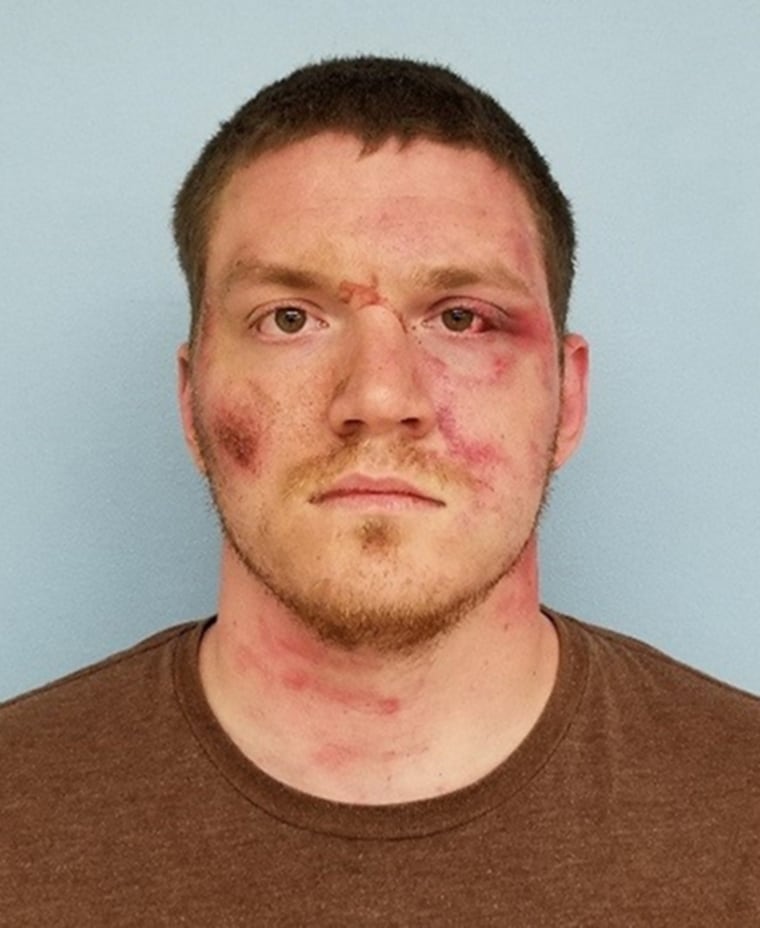 Image: Grady Wayne Wilkes was arrested after shooting multiple officers in Auburn, Alabama.