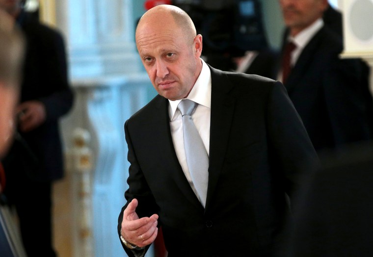 Image: Yevgeny Prigozhin at a meeting between Russian and Turkish officials and business leaders in 2016.