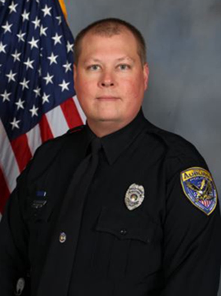 Image: Officer William Buechner was fatally shot in Alabama.
