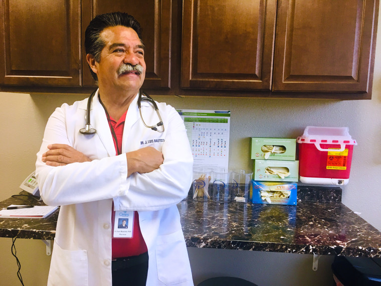 As a boy, Dr. J. Luis Bautista picked fruit alongside his parents and nine siblings in Ventura County. "I pledged in medical school to help these people in the farm fields," he says.