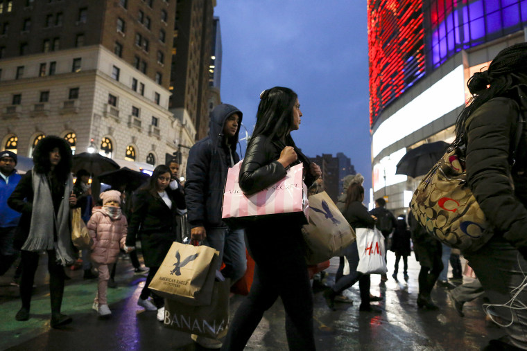 Holiday Shoppers Look For Bargains On Black Friday