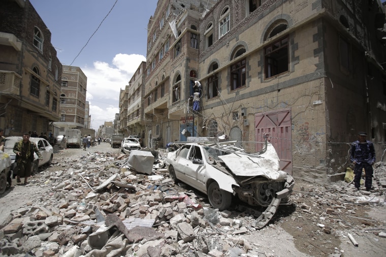 Image: Yemen destruction