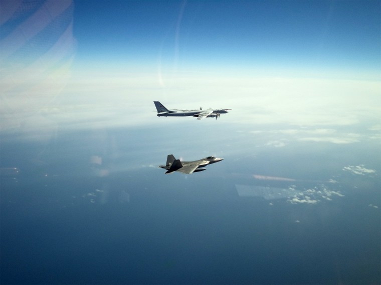 Image: NORAD intercepts Russian Planes