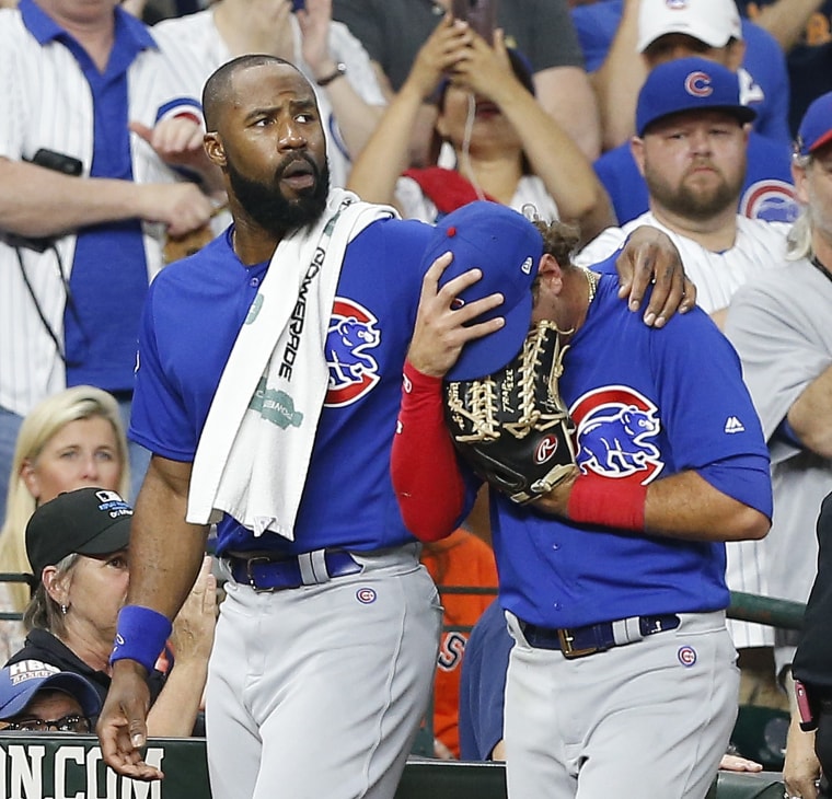 Albert Almora: Cubs player's foul ball strikes young child in stands