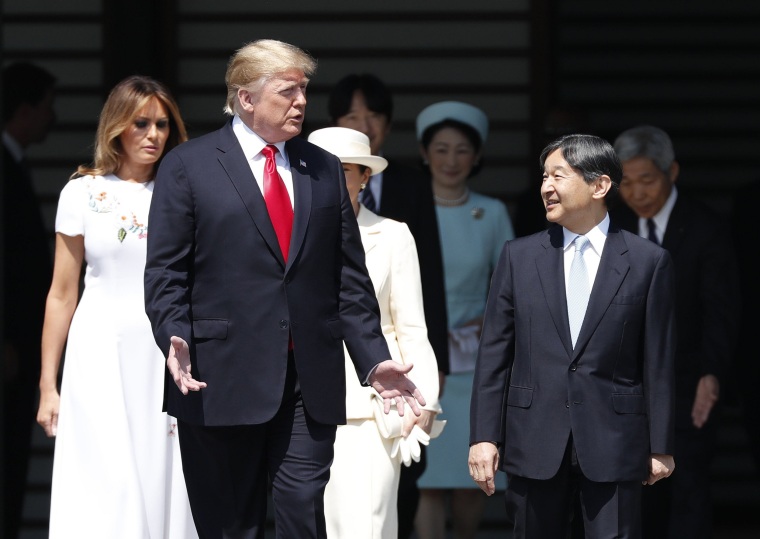Image: President Trump Makes State Visit To Japan