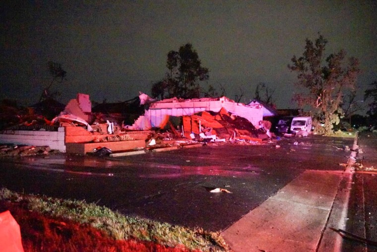 IMAGE: Dayton, Ohio, tornado damage